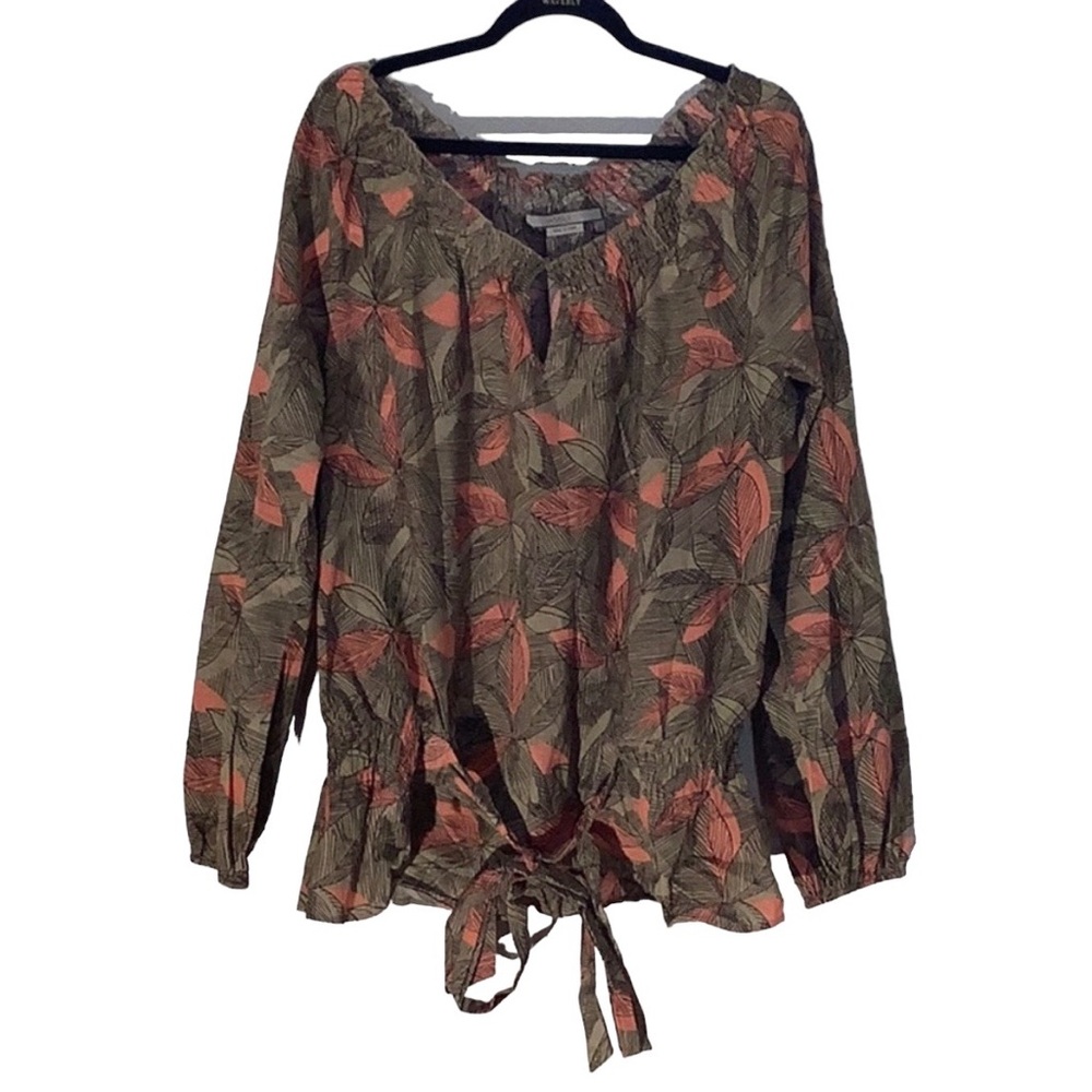 To The Max Brown Blouse